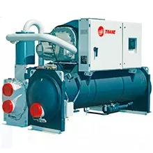 Trane RTHD C2D6E5 series R series self-contained air-cooled water-cooled screw chiller